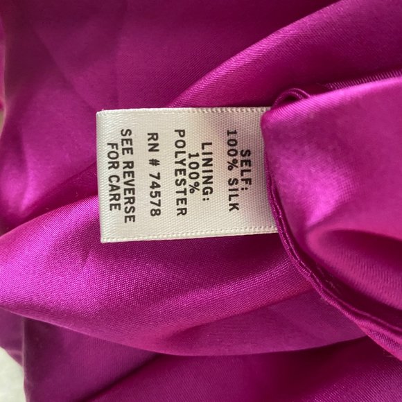 Cache sz 6 Halter 100% Silk backout v neck fit & flare midi cocktail dress - Picture 8 of 9